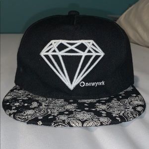 Diamond Snapback Hat